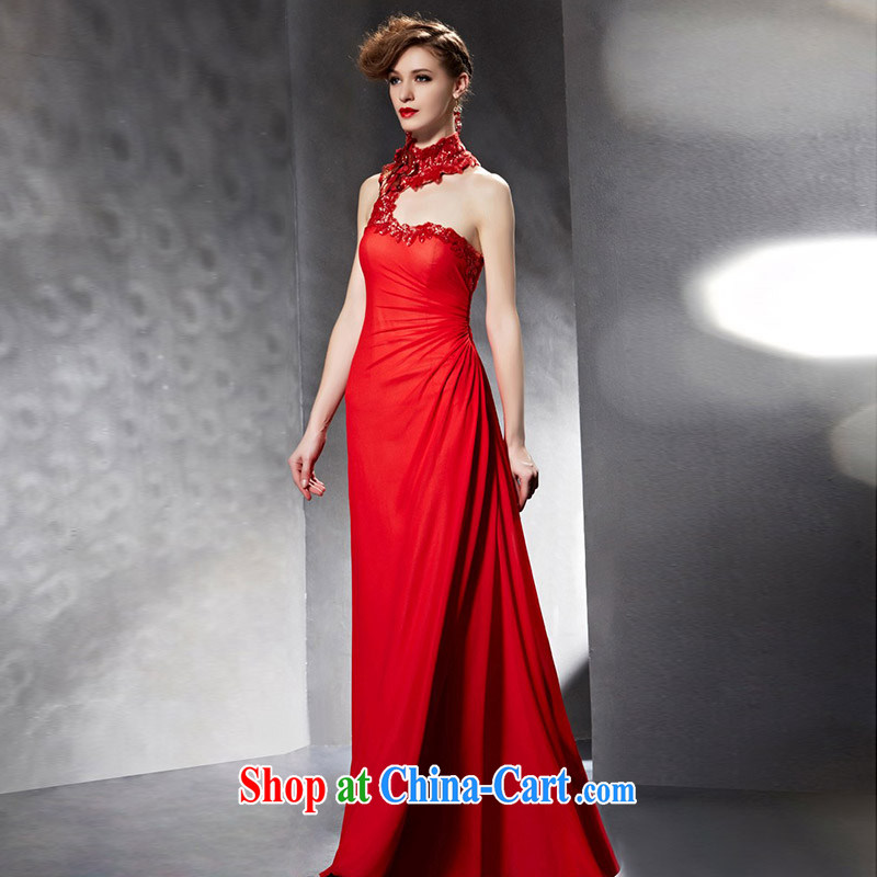 Creative Fox Evening Dress 2015 new toast service banquet Evening Dress graphics thin dress red bridal wedding dress female long-dresses also 30,689 picture color L, creative Fox (coniefox), online shopping