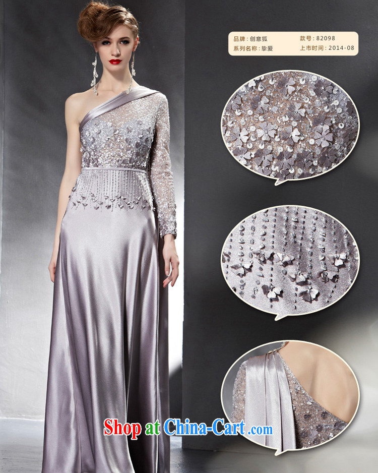 Creative Fox Evening Dress 2015 New Year dress presided over the shoulder banquet dress long serving toast evening dress the dress uniforms 82,098 picture color XXL pictures, price, brand platters! Elections are good character, the national distribution, so why buy now enjoy more preferential! Health