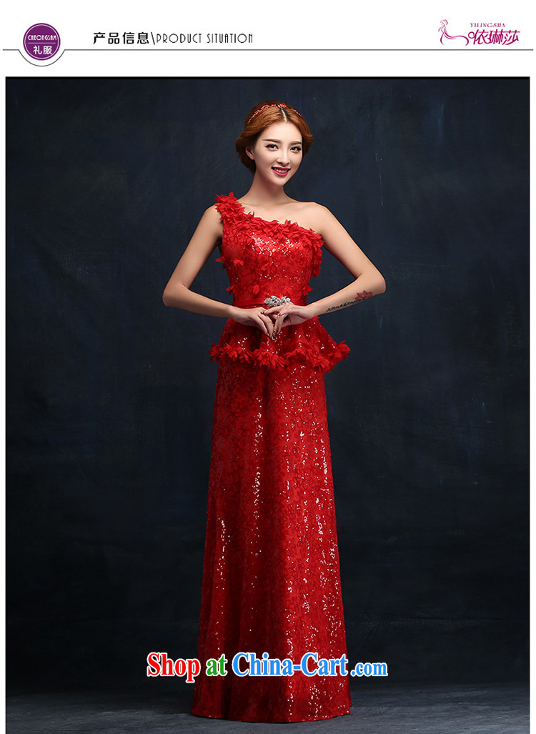 Toasting Service Bridal Fashion 2015 new wedding dresses red lace wedding dress long autumn and winter female XL pictures, price, brand platters! Elections are good character, the national distribution, so why buy now enjoy more preferential! Health