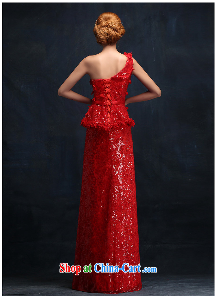 Toasting Service Bridal Fashion 2015 new wedding dresses red lace wedding dress long autumn and winter female XL pictures, price, brand platters! Elections are good character, the national distribution, so why buy now enjoy more preferential! Health