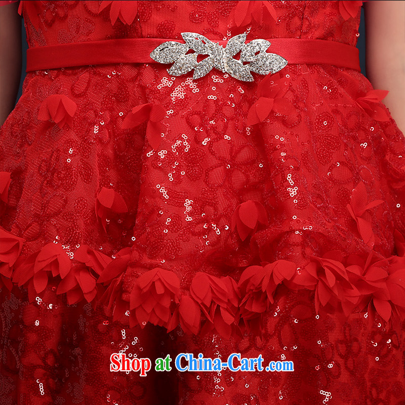Toasting Service Bridal Fashion 2015 new wedding dresses red lace wedding dress long autumn and winter female XL, according to Lin, Elizabeth, and shopping on the Internet