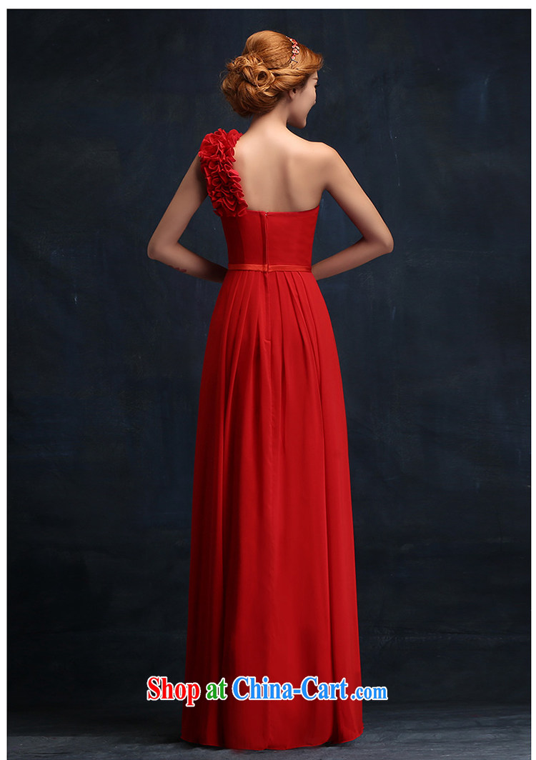 Bridal red bows service 2015 new long evening dress stylish wedding single shoulder wedding winter wedding dresses XL pictures, price, brand platters! Elections are good character, the national distribution, so why buy now enjoy more preferential! Health