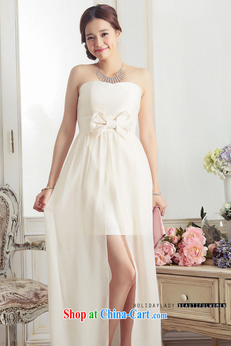 Light (at the end QIAN MO) name Yuan aura erase chest bowtie softness tail dress long, small dress dresses 3378 meters, color, pictures, price, brand platters! Elections are good character, the national distribution, so why buy now enjoy more preferential! Health