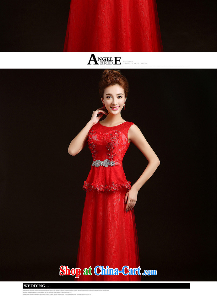 Ting Beverly wedding dresses new 2015 Spring Summer brides married women long red bows dress shoulders dress red XXL pictures, price, brand platters! Elections are good character, the national distribution, so why buy now enjoy more preferential! Health