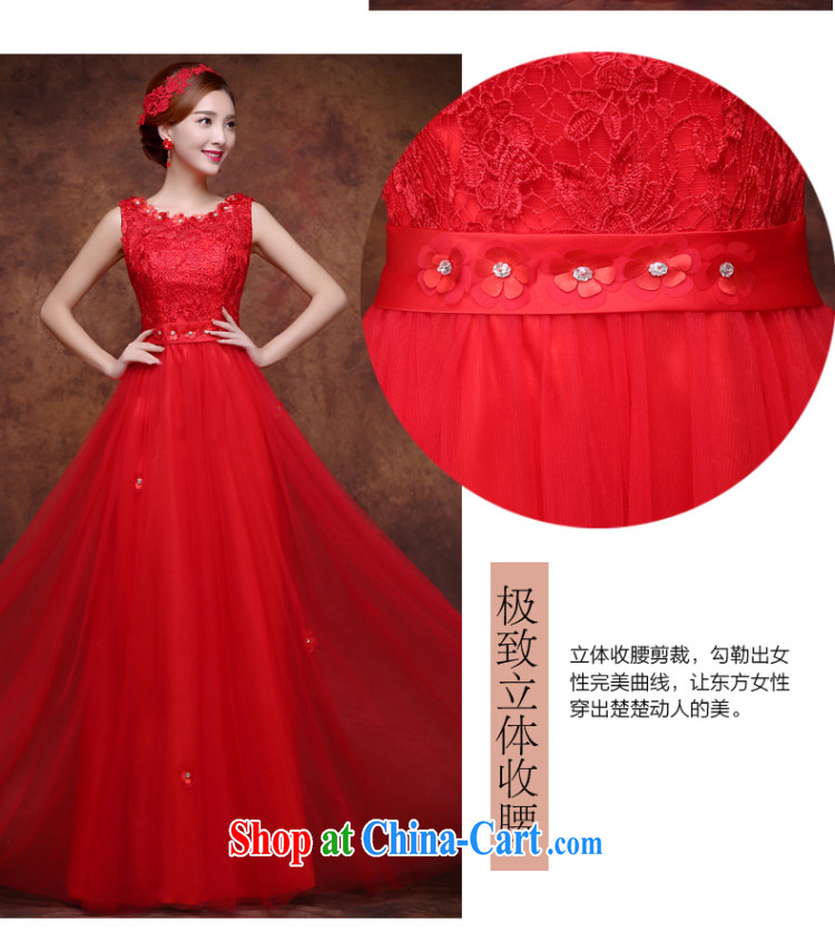 Sophie HIV than toasting Service Bridal Fashion 2015 new summer lace beauty wedding dresses bridesmaid clothing red long dress uniform toasting red XXL pictures, price, brand platters! Elections are good character, the national distribution, so why buy now enjoy more preferential! Health