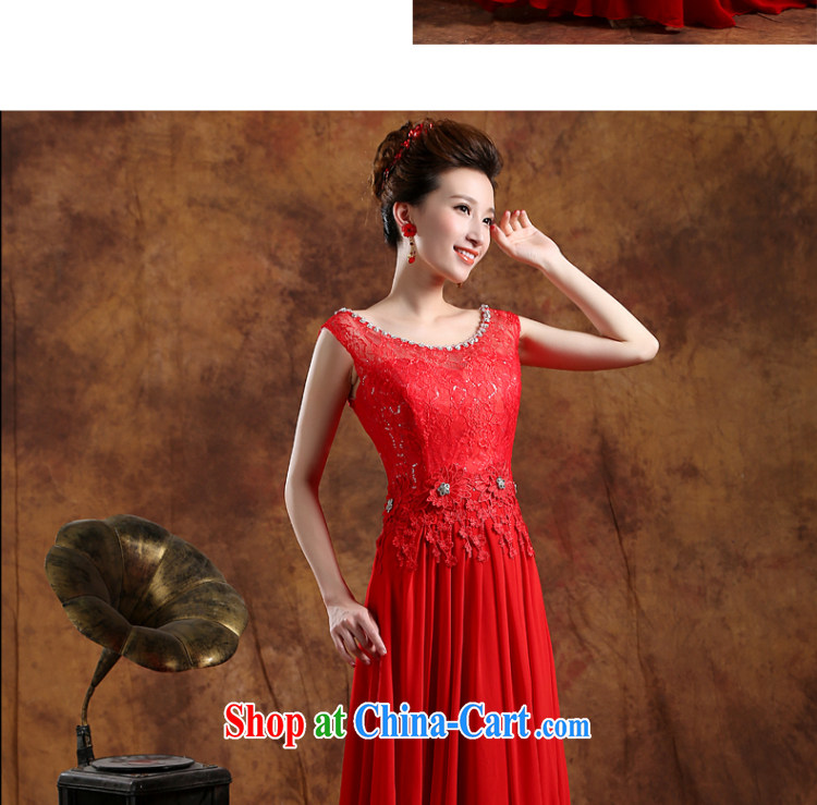 Sophie HIV than toasting Service Bridal Fashion 2015 new wedding dresses summer Korean bows serving double-shoulder lace long wedding dress red XXL pictures, price, brand platters! Elections are good character, the national distribution, so why buy now enjoy more preferential! Health