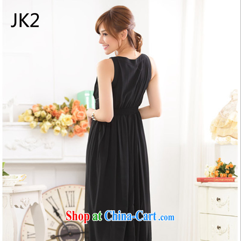Noble hand nails, Pearl shoulder dinner appointment snow skirt woven large yards dress dresses JL 2 9623 black XXXL, JK 2. YY, shopping on the Internet