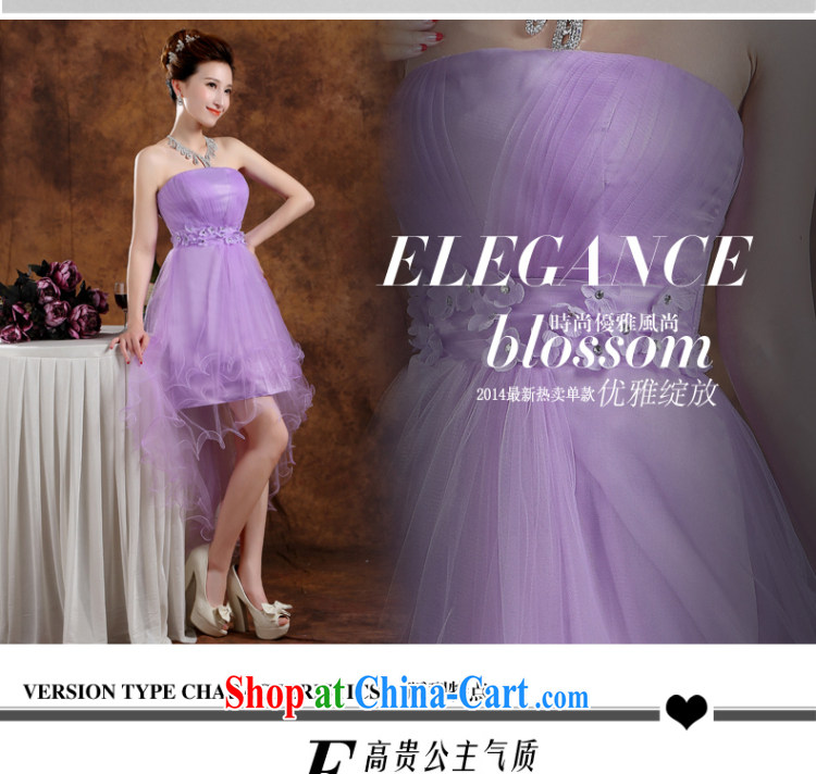 The Vanessa summer 2015 bridal wedding dress purple strap bridesmaid dress Beauty Chest Mary Magdalene sisters skirt show Annual Meeting hosted banquet dress bridesmaid dresses in light purple XXL (intimate tie-free adjustment) pictures, price, brand platters! Elections are good character, the national distribution, so why buy now enjoy more preferential! Health