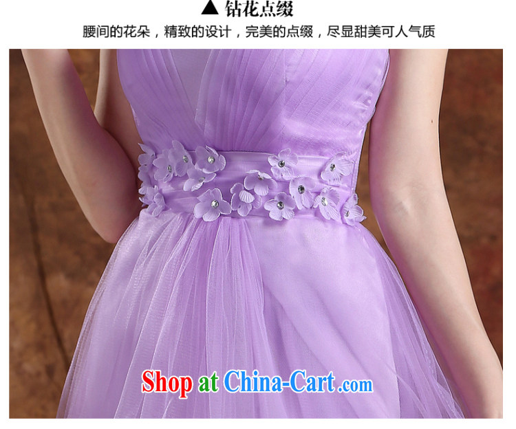 The Vanessa summer 2015 bridal wedding dress purple strap bridesmaid dress Beauty Chest Mary Magdalene sisters skirt show Annual Meeting hosted banquet dress bridesmaid dresses in light purple XXL (intimate tie-free adjustment) pictures, price, brand platters! Elections are good character, the national distribution, so why buy now enjoy more preferential! Health