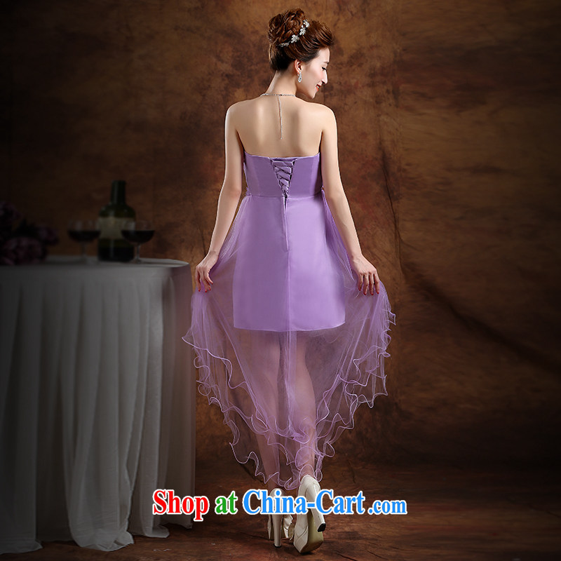 The Vanessa summer 2015 bridal wedding dress purple strap bridesmaid dress Beauty Chest Mary Magdalene sisters skirt show Annual Meeting hosted banquet dress bridesmaid dresses in light purple XXL (intimate tie-free adjustment) and Vanessa (Pnessa), onlin