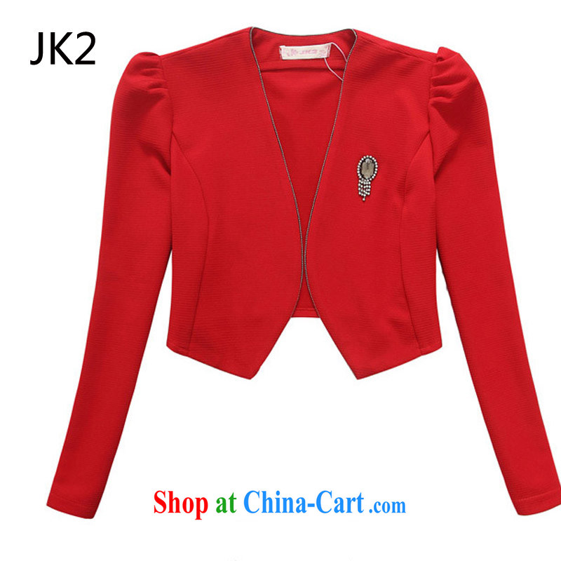 Pure the aging skirt long-sleeved video thin two-piece dresses the dress code package (the Diamond) JK 2 92,526 red T-shirt + black skirt XXXL, JK 2. YY, shopping on the Internet