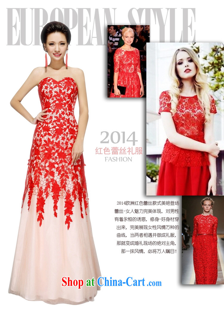Jimmy married arts wedding dresses 2015 new Korean version Mary Magdalene A chest with lace with 7657 bridal gown red XL pictures, price, brand platters! Elections are good character, the national distribution, so why buy now enjoy more preferential! Health