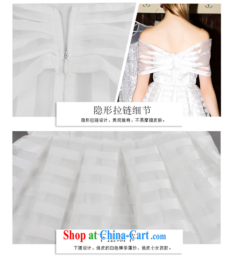 Yi Ge lire name Yuan aura streaks Web yarn White Dress dress bridesmaid dress dress dress white 6684 S pictures, price, brand platters! Elections are good character, the national distribution, so why buy now enjoy more preferential! Health