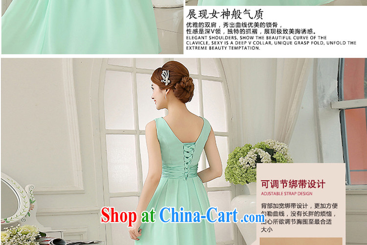 Honey, bride 2015 new light-green bridesmaid long dresses, bride's sister's small dress dress Evening Dress uniforms serving the annual dress style B M pictures, price, brand platters! Elections are good character, the national distribution, so why buy now enjoy more preferential! Health