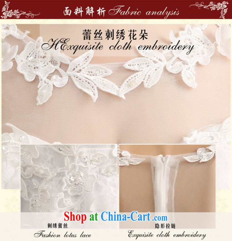 Qi wei wedding dresses 2015 new summer marriages served toast bridesmaid long red evening dress lace bridesmaid dress uniform graduated white M pictures, price, brand platters! Elections are good character, the national distribution, so why buy now enjoy more preferential! Health