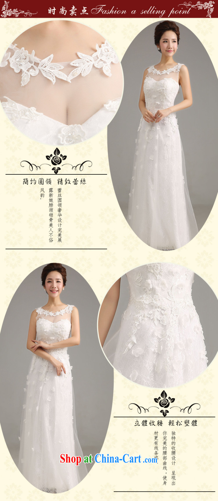 Qi wei wedding dresses 2015 new summer marriages served toast bridesmaid long red evening dress lace bridesmaid dress uniform graduated white M pictures, price, brand platters! Elections are good character, the national distribution, so why buy now enjoy more preferential! Health
