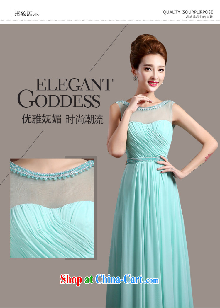 Qi wei summer 2015 new stylish double-shoulder bridesmaid bridal wedding dress long beauty evening dress moderator evening dress girl blue XXL pictures, price, brand platters! Elections are good character, the national distribution, so why buy now enjoy more preferential! Health