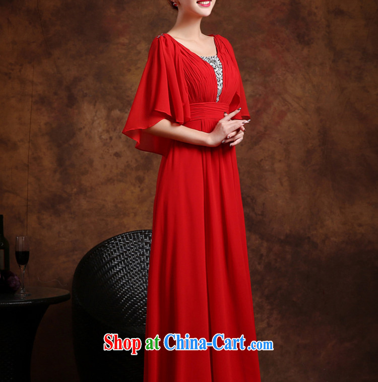 Wei Qi 2015 new summer wedding dresses bridal toast service banquet service long marriage dress female Red XXL pictures, price, brand platters! Elections are good character, the national distribution, so why buy now enjoy more preferential! Health