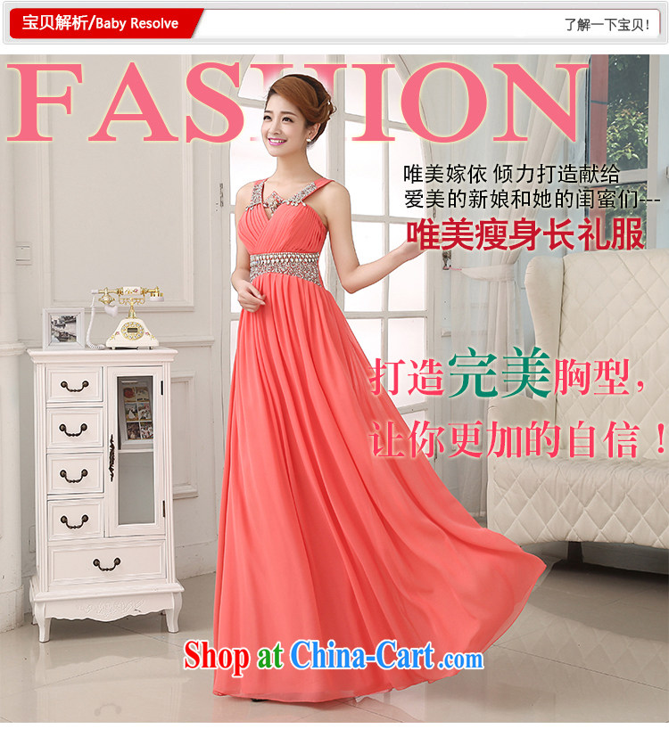 Evening dress uniform toast 2015 new marriage red bridal toast clothing bridesmaid dresses high chair wood drill Evening Dress snow woven dresses and package mail watermelon Red. size 5 - 7 Day Shipping pictures, price, brand platters! Elections are good character, the national distribution, so why buy now enjoy more preferential! Health