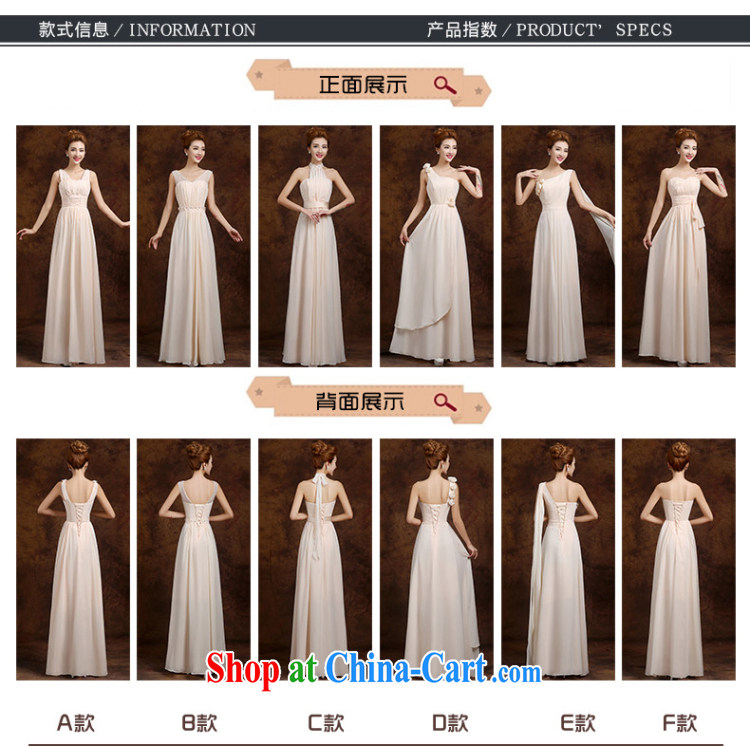Donald Rumsfeld, the more than 2015 new summer wedding dresses Korean bridal wedding bridesmaid sisters served toast in serving long evening dress bridesmaid dress graduation ball champagne color shoulders A XL pictures, price, brand platters! Elections are good character, the national distribution, so why buy now enjoy more preferential! Health