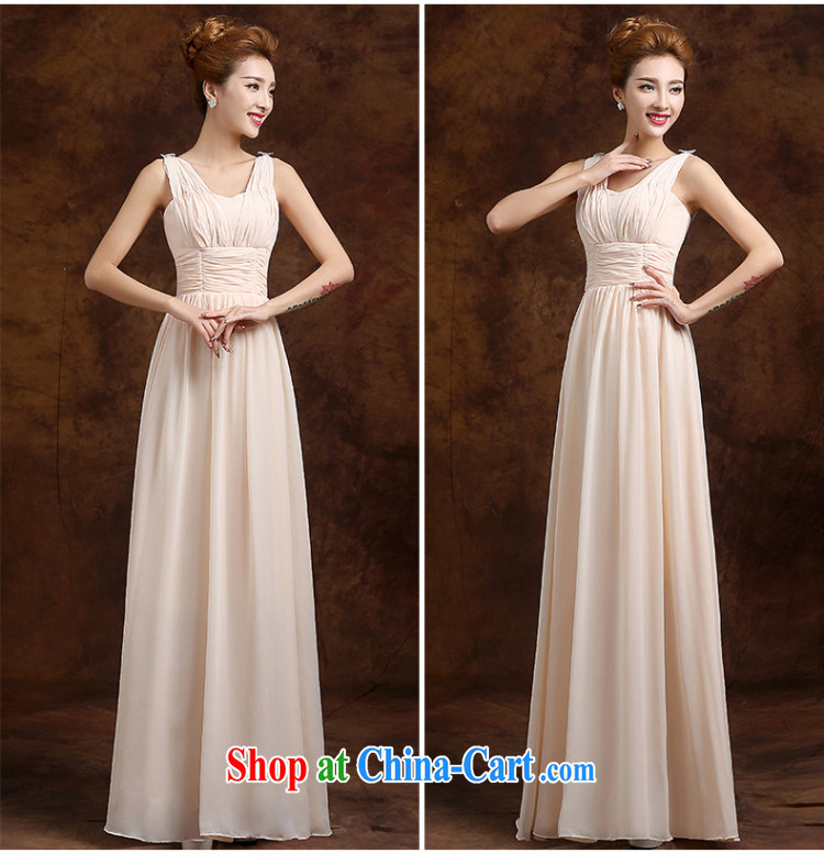 Donald Rumsfeld, the more than 2015 new summer wedding dresses Korean bridal wedding bridesmaid sisters served toast in serving long evening dress bridesmaid dress graduation ball champagne color shoulders A XL pictures, price, brand platters! Elections are good character, the national distribution, so why buy now enjoy more preferential! Health
