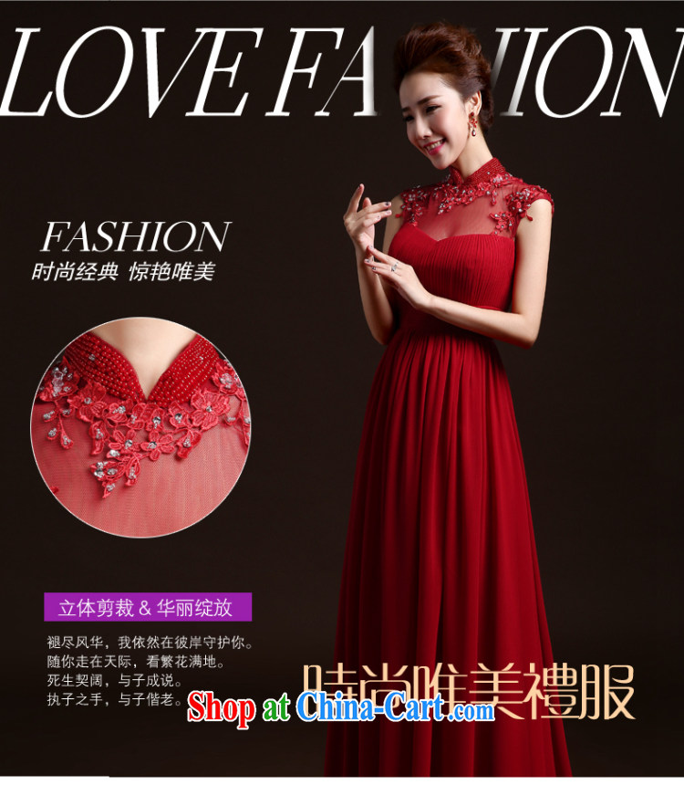 wedding dresses new 2015 Winter Fashion marriages served toast red annual banquet dress long, cultivating their bows dress red S pictures, price, brand platters! Elections are good character, the national distribution, so why buy now enjoy more preferential! Health