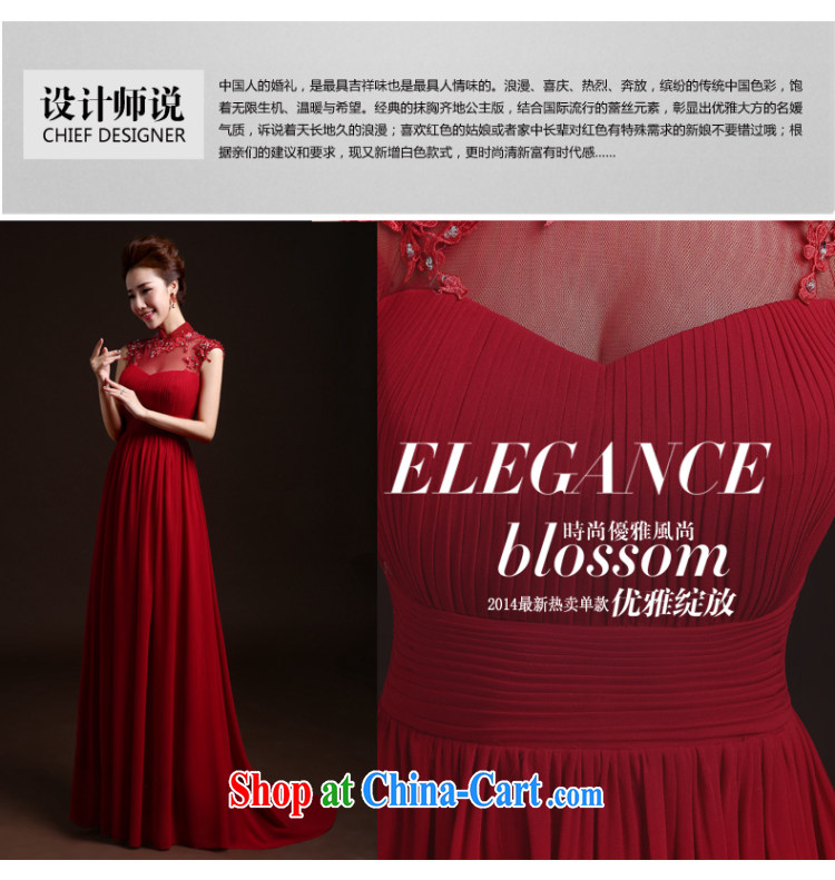 wedding dresses new 2015 Winter Fashion marriages served toast red annual banquet dress long, cultivating their bows dress red S pictures, price, brand platters! Elections are good character, the national distribution, so why buy now enjoy more preferential! Health