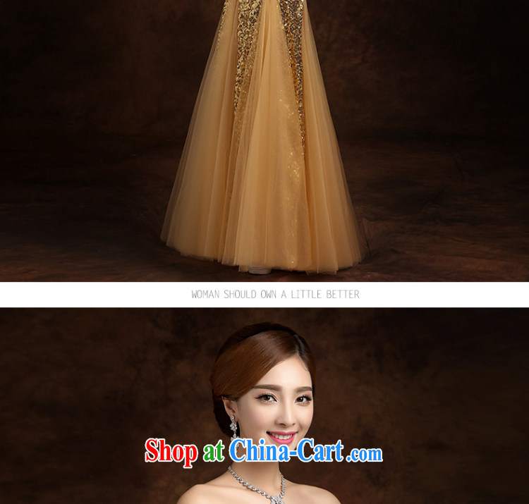 Wei Qi gold Evening Dress bridal toast serving New 2015 summer long stylish wiped chest dress crowsfoot cultivating the annual meeting banquet dress dancing light purple L pictures, price, brand platters! Elections are good character, the national distribution, so why buy now enjoy more preferential! Health