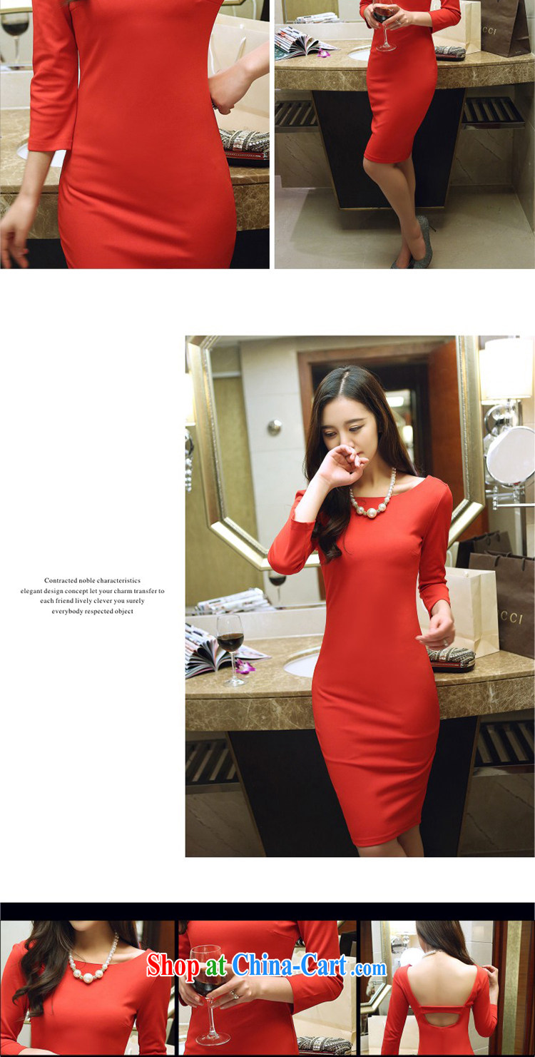 Connie, Texas real-time concept 2015 spring loaded new Korean night stores beauty aura back exposed long skirt package and dresses female Red L pictures, price, brand platters! Elections are good character, the national distribution, so why buy now enjoy more preferential! Health