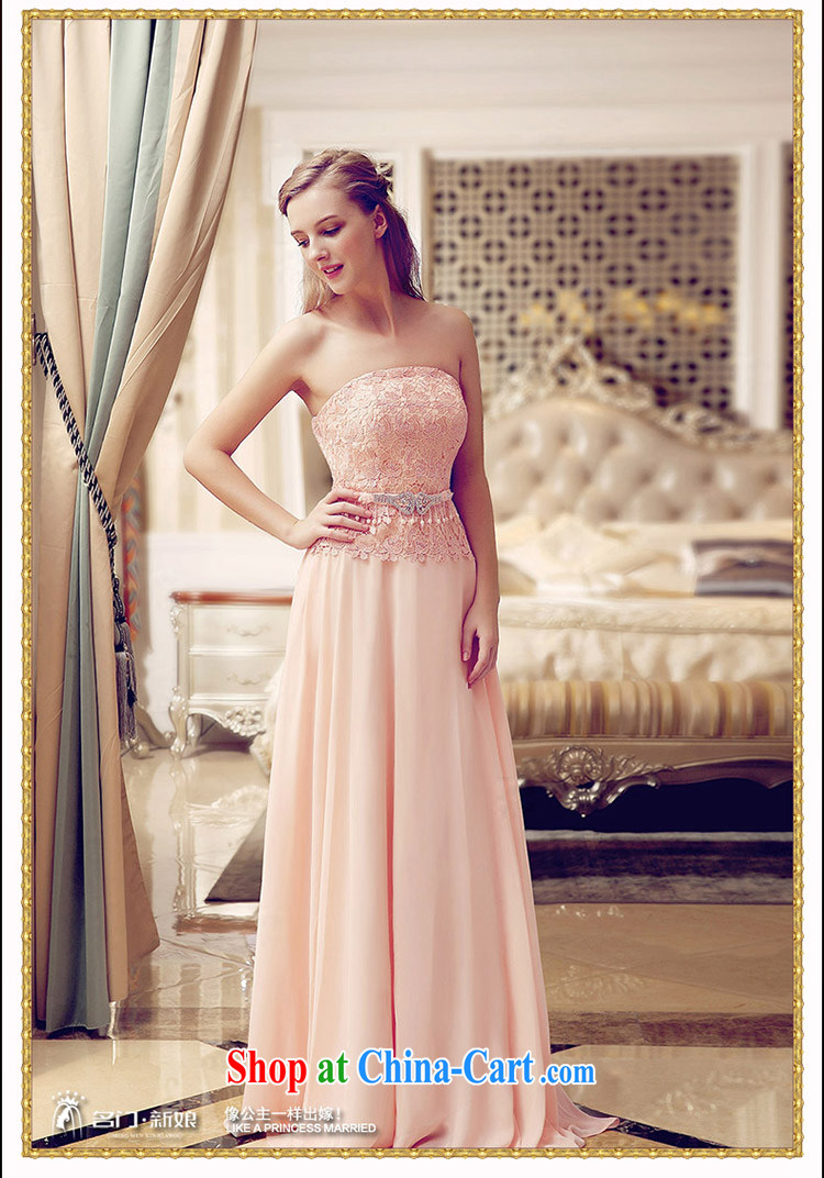 The bride's wedding dress new winter 2015 bridesmaid dress toast Service Bridal wedding dress 712 pink L pictures, price, brand platters! Elections are good character, the national distribution, so why buy now enjoy more preferential! Health