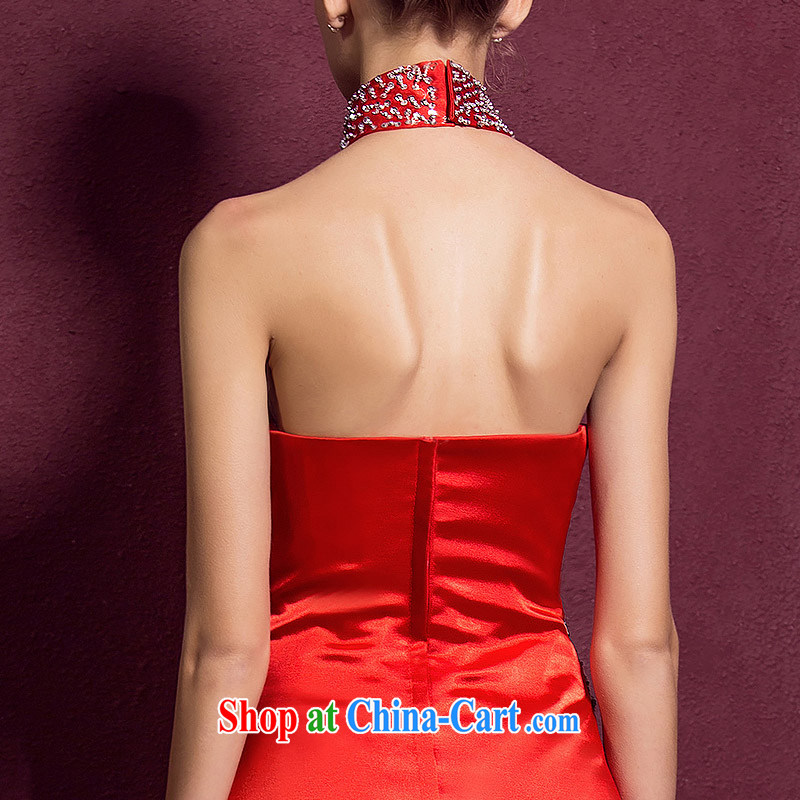 The bride's wedding dresses marriage is also dress red bows, dress with 762 red M, the bride, shopping on the Internet