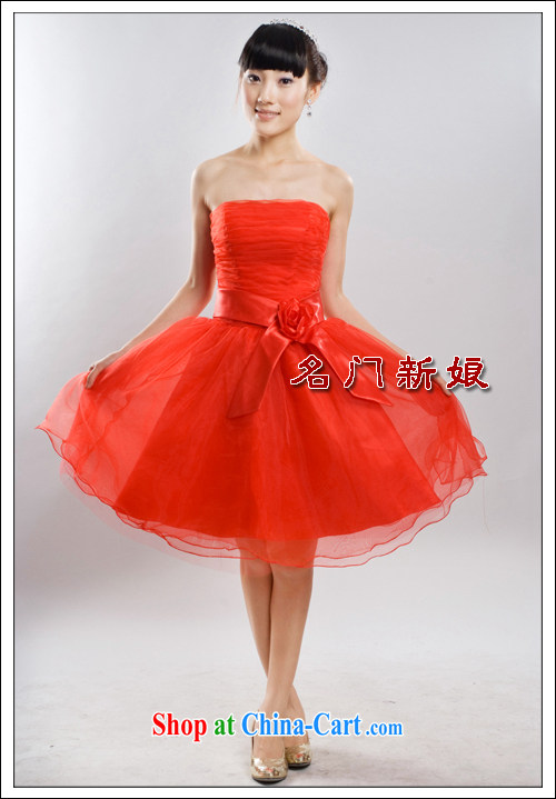 The bride's wedding dresses new 2015 winter uniform toast bridesmaid dress pricing 724 red L pictures, price, brand platters! Elections are good character, the national distribution, so why buy now enjoy more preferential! Health