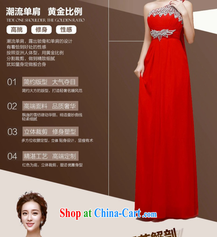 Dream of the day wedding dresses summer 2015 new marriage toast serving high-waist, shoulder parquet drill banquet straps dress 8016 red XXXL 2.4 feet waist pictures, price, brand platters! Elections are good character, the national distribution, so why buy now enjoy more preferential! Health