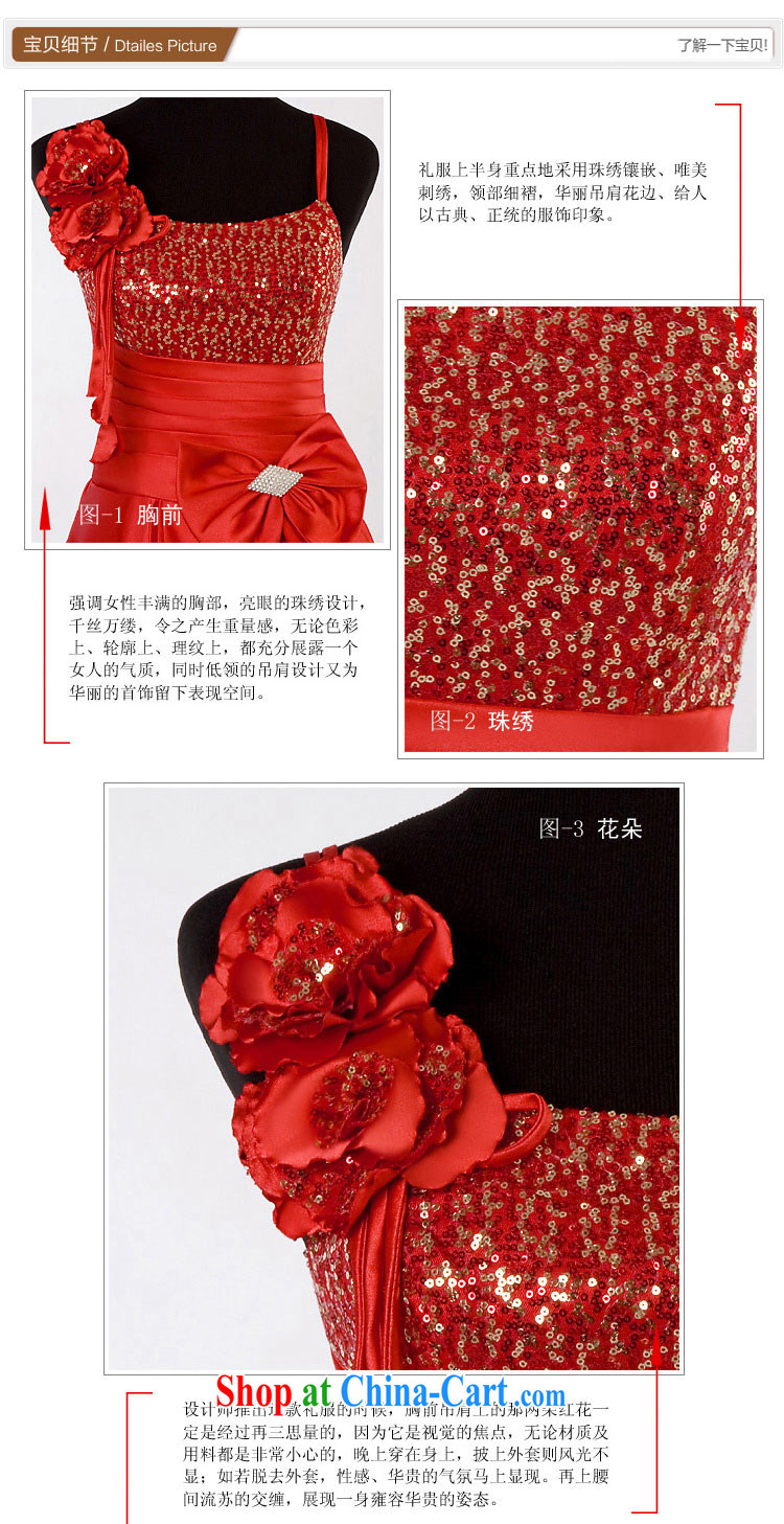 The bride's wedding dresses marriage red bows dress stylish single shoulder dress 766 red M pictures, price, brand platters! Elections are good character, the national distribution, so why buy now enjoy more preferential! Health