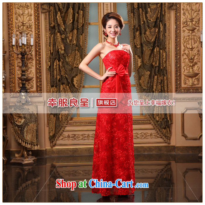 A good service is 2015 new marriages wedding dresses serving toast red long moderator dress red L pictures, price, brand platters! Elections are good character, the national distribution, so why buy now enjoy more preferential! Health