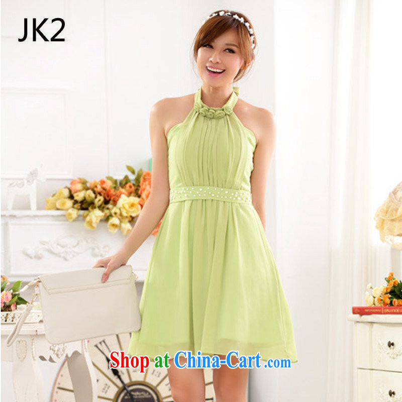 Sweet jerseys Pearl nails wrapped around his chest and sisters snow skirt woven annual dress the dress code JK 2 9917 Green Green XXXL, JK 2. YY, shopping on the Internet