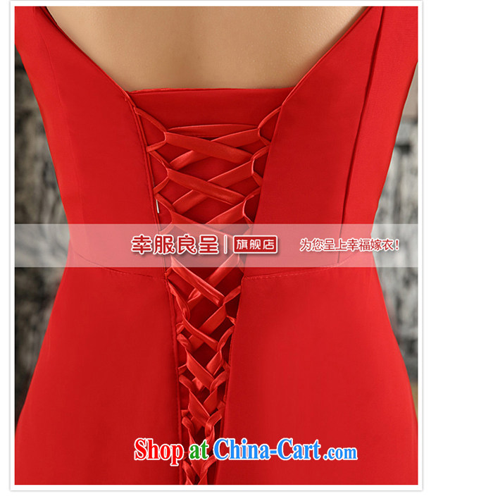 A good service is 2015 new marriages red long with double-shoulder wedding wood drill dress skirt red XL pictures, price, brand platters! Elections are good character, the national distribution, so why buy now enjoy more preferential! Health