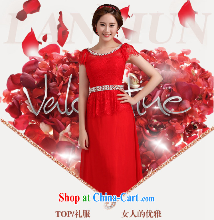 Ting Beverly dress 2015 new stylish marriages served toast red long dual-shoulder cultivating graphics thin red XXL pictures, price, brand platters! Elections are good character, the national distribution, so why buy now enjoy more preferential! Health