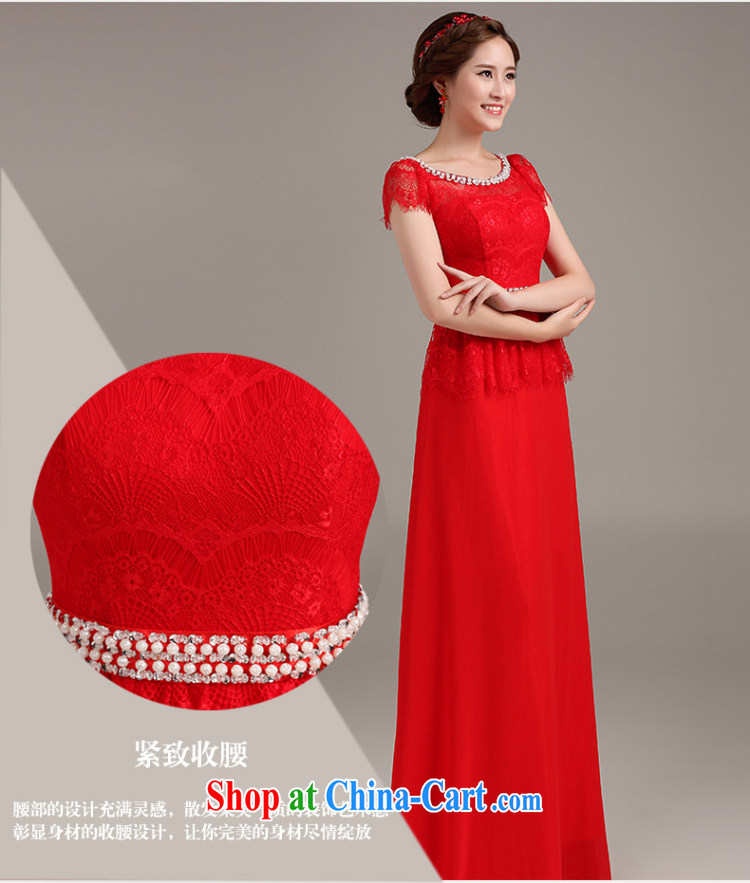 Ting Beverly dress 2015 new stylish marriages served toast red long dual-shoulder cultivating graphics thin red XXL pictures, price, brand platters! Elections are good character, the national distribution, so why buy now enjoy more preferential! Health
