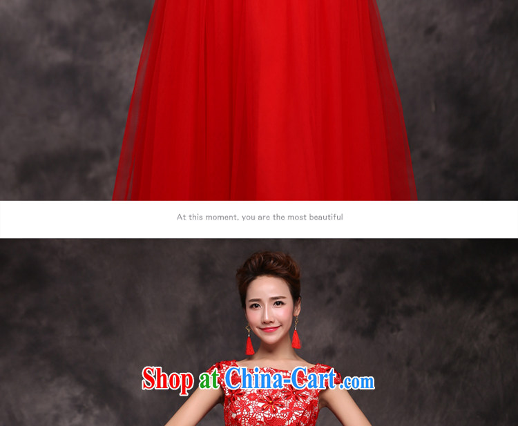 J. MIA toast Service Bridal Fashion 2014 New Red marriage wedding dresses moderator Tuxedo female beauty, long red XXL pictures, price, brand platters! Elections are good character, the national distribution, so why buy now enjoy more preferential! Health
