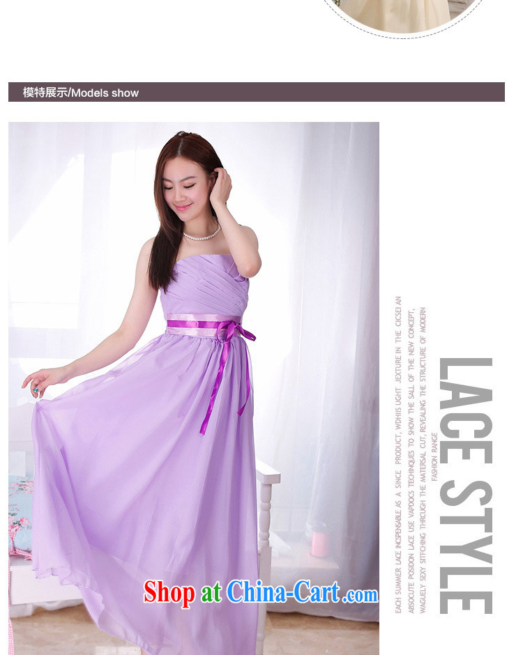 The package mail 2015 new long skirt small annual dress Evening Dress wrapped chest stylish ribbon-waist bridesmaid sister skirt snow woven dresses beauty champagne color, pictures, price, brand platters! Elections are good character, the national distribution, so why buy now enjoy more preferential! Health