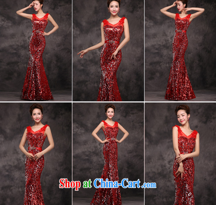 J. MIA dress 2015 New Long bows service bridal gown crowsfoot shoulders, stylish wedding dress red XXL pictures, price, brand platters! Elections are good character, the national distribution, so why buy now enjoy more preferential! Health