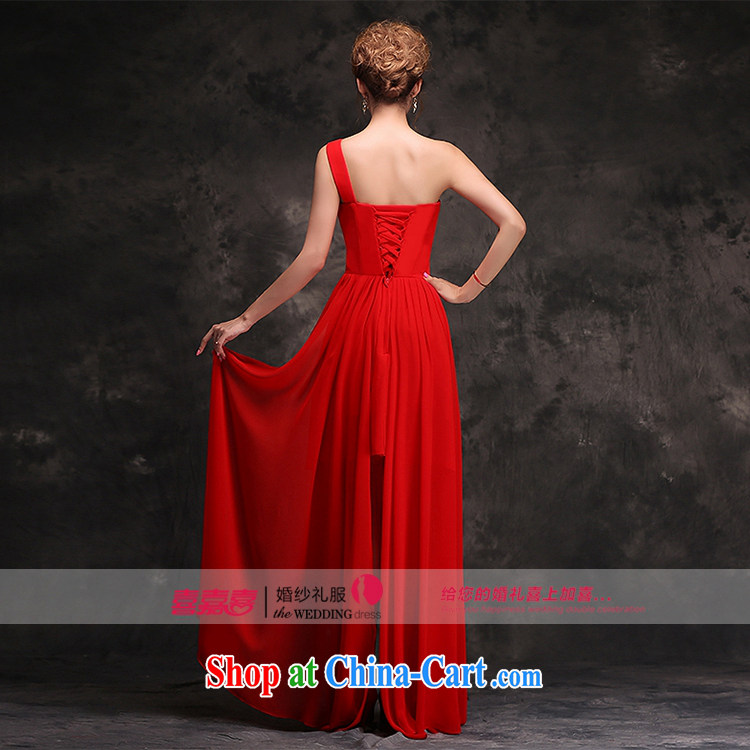 Hi Ka-hi 2014 new stylish bridal toast clothing dress long bridesmaid red toast F serving 101 red S pictures, price, brand platters! Elections are good character, the national distribution, so why buy now enjoy more preferential! Health