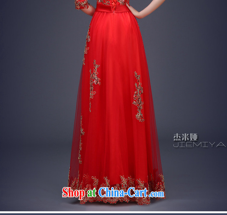 J. MIA dress short, 2015 new wedding dresses red bows Service Bridal Fashion long betrothal banquet long serving toast XS pictures, price, brand platters! Elections are good character, the national distribution, so why buy now enjoy more preferential! Health