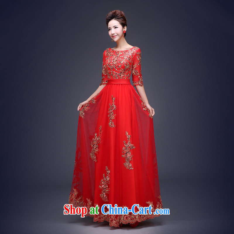 Cheng Kejie MIA dress short 2015 new wedding dresses red bows Service Bridal Fashion long betrothal banquet long serving toast XS, Jake Mia, shopping on the Internet