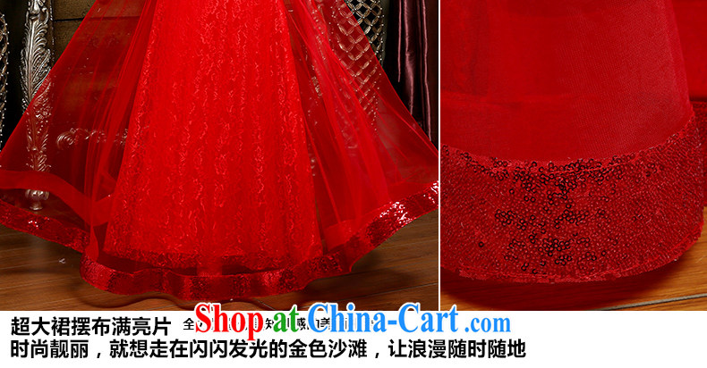 Code hang bridal 2014 stylish bridal toast served toast wedding dress wedding Red field shoulder long dress long skirt private. Dress red L pictures, price, brand platters! Elections are good character, the national distribution, so why buy now enjoy more preferential! Health