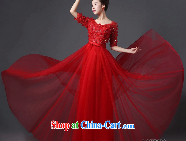 J. MIA toast Service Bridal Fashion 2014 New Red wedding dresses long sleeves in marriage dress lace winter XXL pictures, price, brand platters! Elections are good character, the national distribution, so why buy now enjoy more preferential! Health