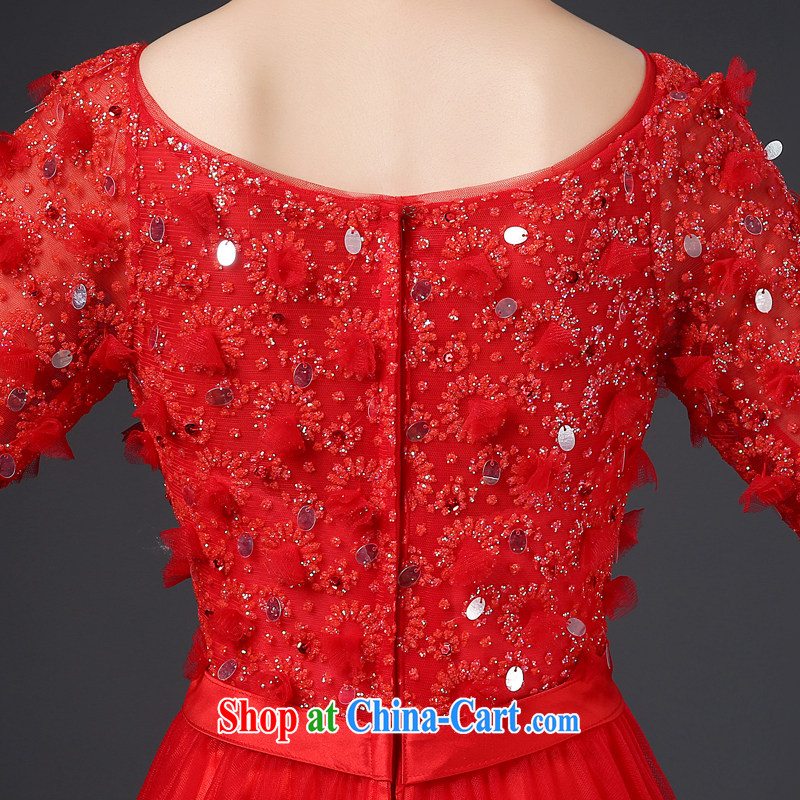 Cheng Kejie MIA toast Service Bridal Fashion 2014 New Red wedding dresses long sleeves in marriage dress lace winter XXL, Jake Mia, shopping on the Internet