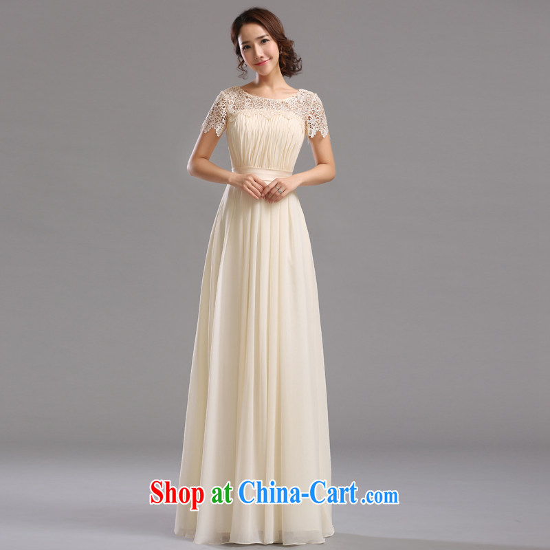 Jie MIA bridal Evening Dress 2015 new toast clothing bridesmaid dress bridesmaid mission Small dress skirt and sisters dress long, long L, Jake Mia, shopping on the Internet