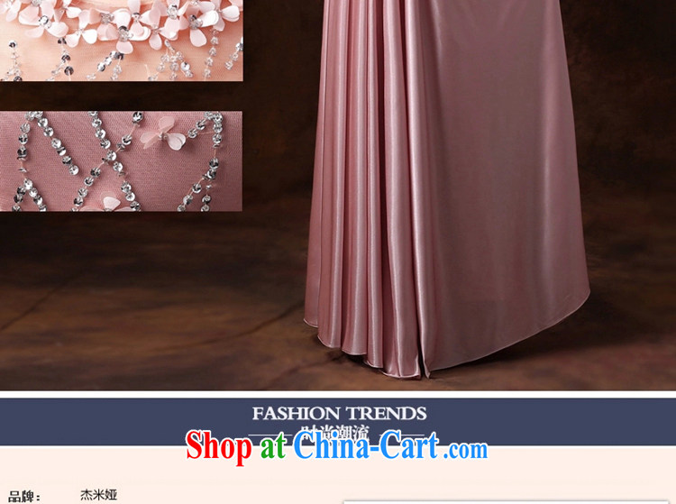 J. MIA dress 2014 new Korean style double-shoulder parquet drilling bridal toast serving the banquet long performances, winter clothing 豆沙 XXL color pictures, price, brand platters! Elections are good character, the national distribution, so why buy now enjoy more preferential! Health